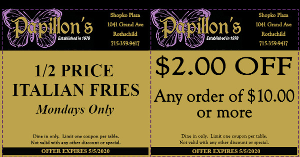  Food & Drink Coupons in Wausau Area